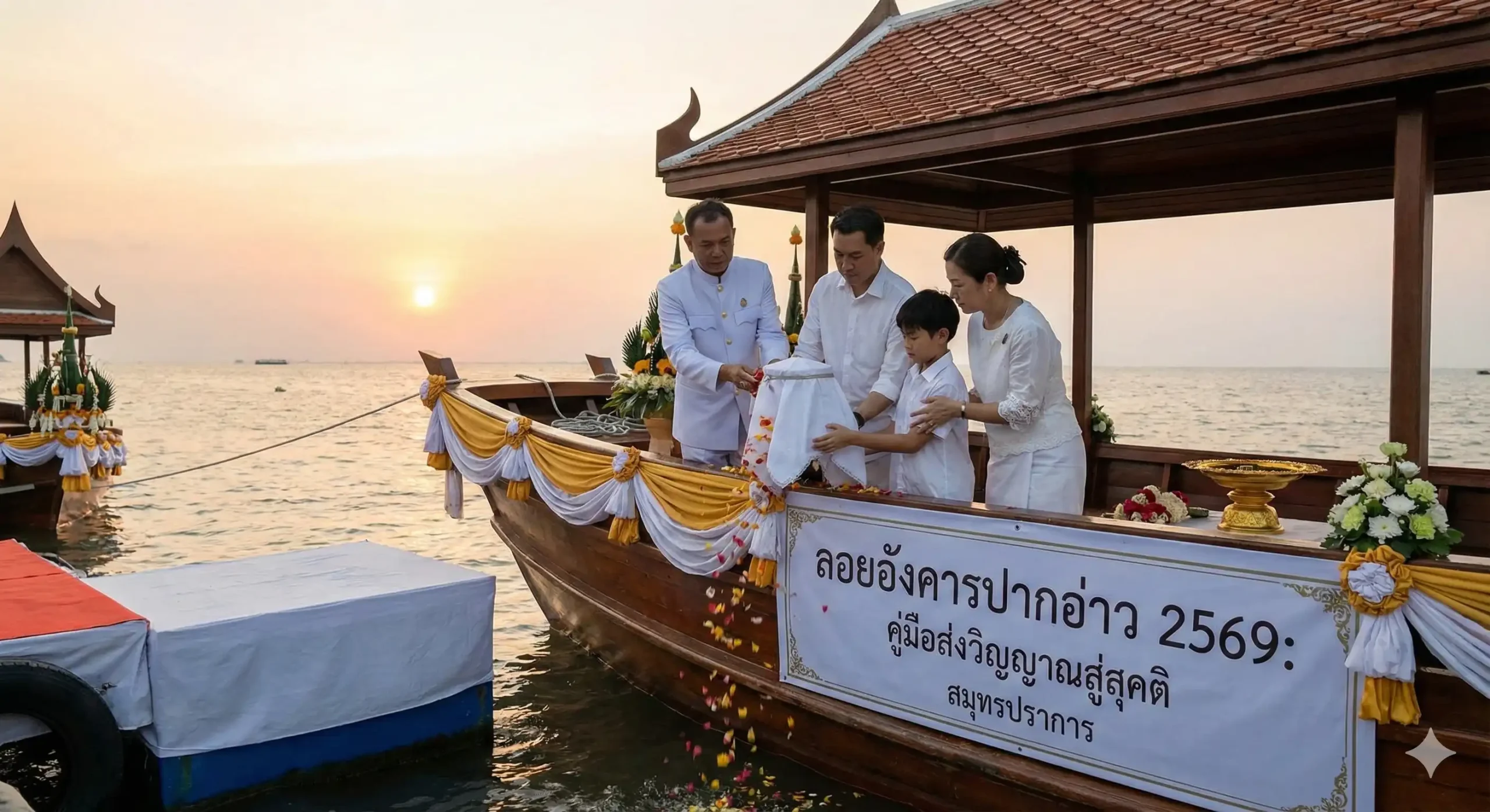 ลอยอังคารปากอ่าว 2569