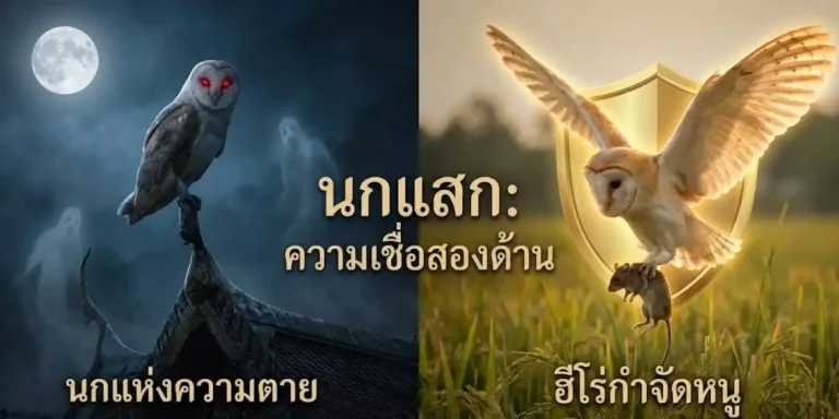 นกแสก ความเชื่อ: ร้องยังไง นกแห่งความตาย หรือ ฮีโร่กำจัดหนู
