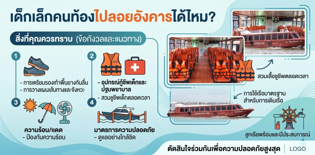 เด็กเล็กคนท้องไปลอยอังคารได้ไหม? ไขข้อเท็จจริง & วิธีเตรียมตัวให้ปลอดภัย