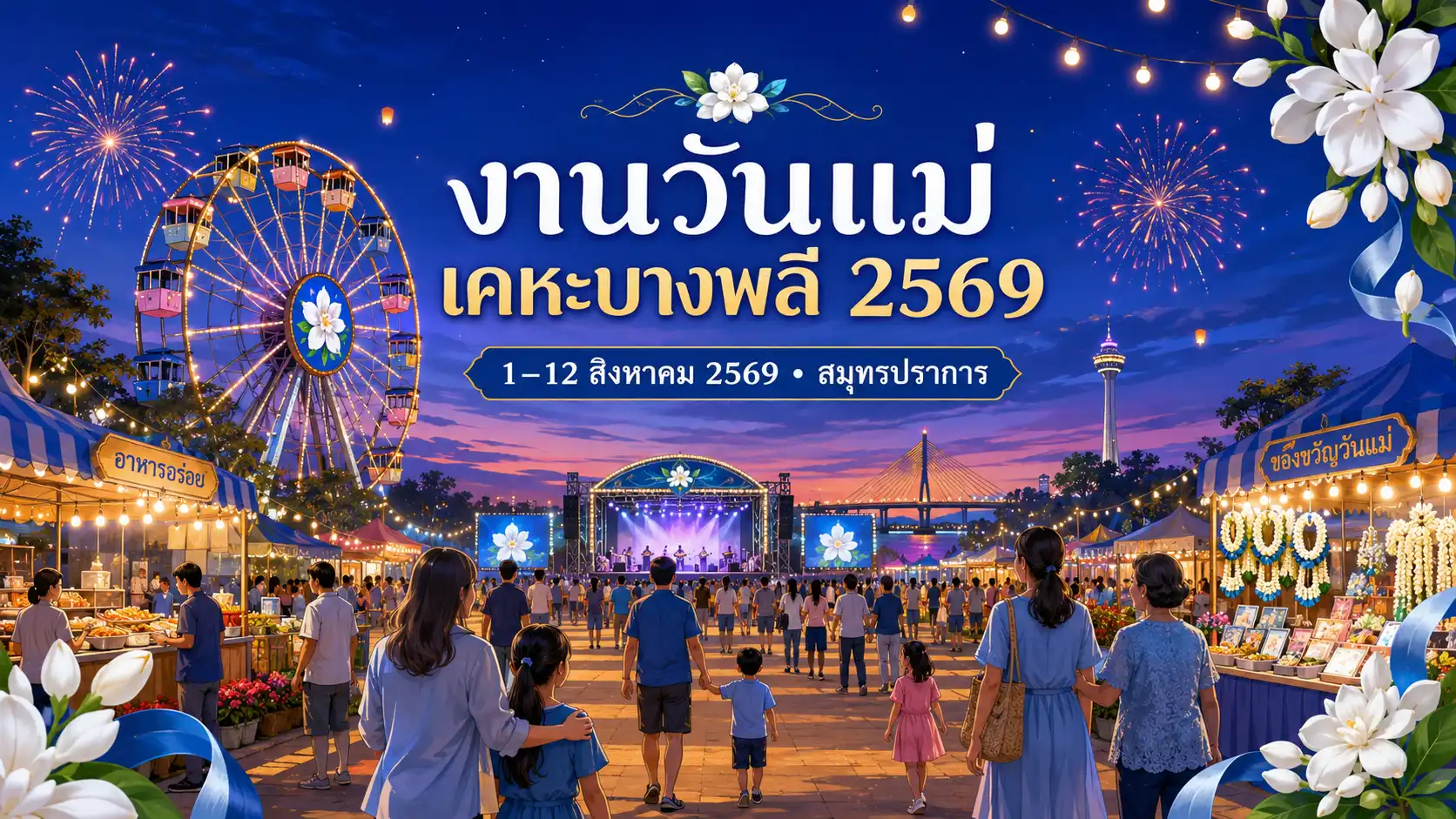 กิจกรรมวันแม่ แหน่งชาติ สมุทรปราการ